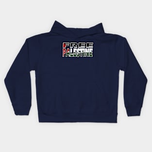 Free Palestine Kids Hoodie